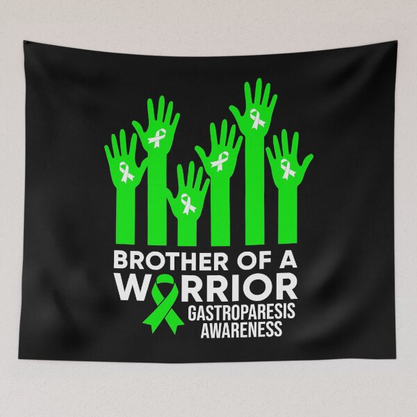 Item preview, Gastroparesis Awareness Month 2022  Brother of a Warrior Gastroparesis Awareness      designed and sold by OtiliaNikolaus.