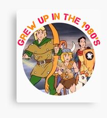Dungeons & Dragons Canvas Print