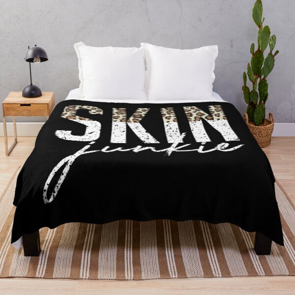 Item preview, Skin Junkie Leopard Skin Esthetician Skincare designed and sold by nwaja-art.