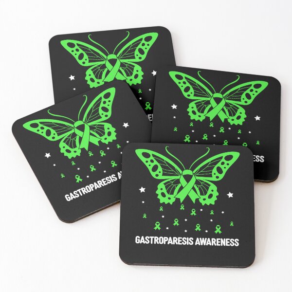 Item preview, Gastroparesis Awareness Month 2022  Gastroparesis Awareness Butterflies Ribbon warrior support     designed and sold by OtiliaNikolaus.