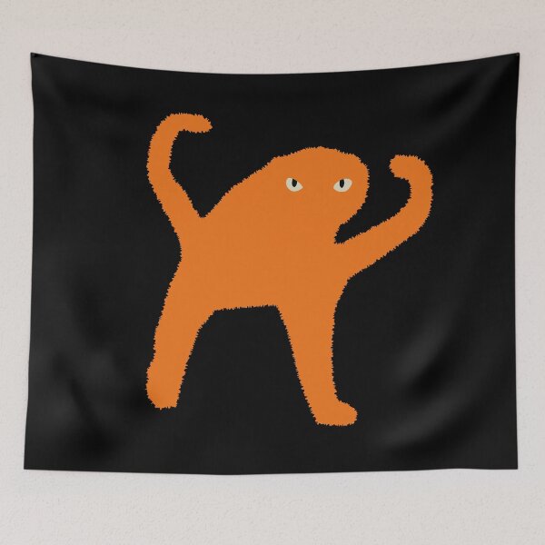Item preview, Orange funky man - meme cat designed and sold by Rzera-.