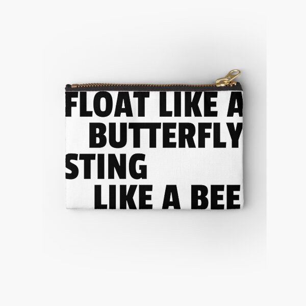 Item preview, Float Like A Butterfly Sting Like A Bee Boxing Quote Cool Badass designed and sold by Sid3walkArt2.