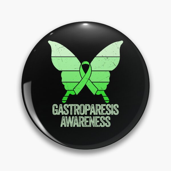 Item preview, Gastroparesis Awareness Month 2022  Gastroparesis Awareness Butterflies Ribbon warrior support designed and sold by OtiliaNikolaus.