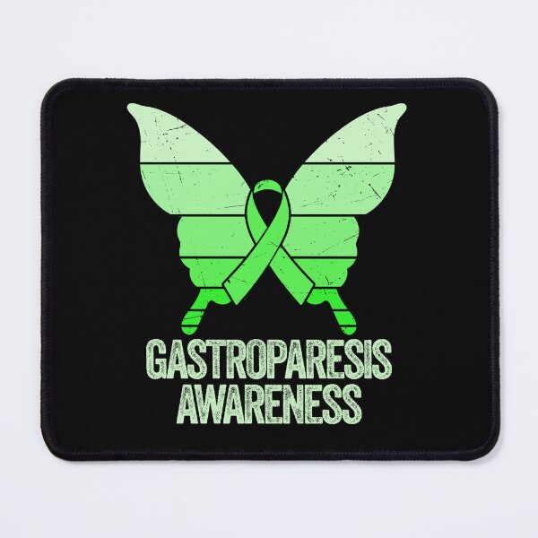 Item preview, Gastroparesis Awareness Month 2022 Gastroparesis Awareness Butterflies Ribbon warrior support designed and sold by OtiliaNikolaus.