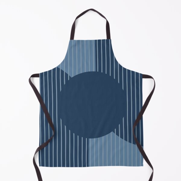Artikelvorschau, Abstract Shapes 257 in Midnight Blue entworfen und verkauft von nineFlorals.