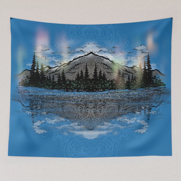 Item preview, Cedar Lake Symmetry designed and sold by Strange Familiar Art & Design.