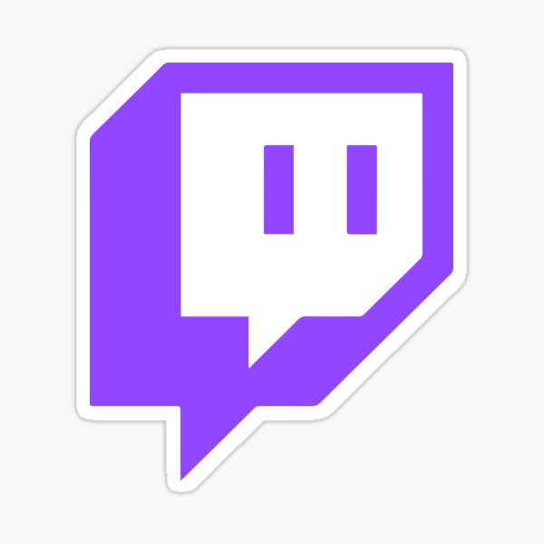 ◆LEE◆ Small Twitch Logo Man to Man Purple Twitch Logo, Gaming Logo, Logo Design, Boy Logo, Stream Logo