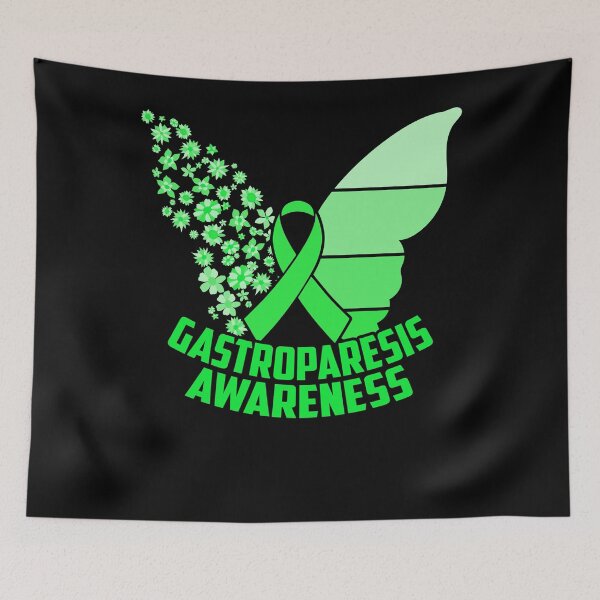 Item preview, Gastroparesis Awareness Month 2022  Gastroparesis Awareness Butterflies Ribbon warrior support      designed and sold by OtiliaNikolaus.