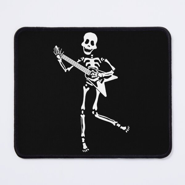Item preview, Funny Mexican Skeleton Playing Guitar designed and sold by MUDOUSA.