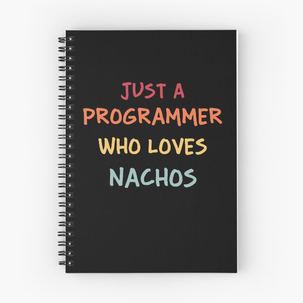 Item preview, Funny Programmer Gift | Funny Software Developer Gift | Funny Coder Gift | Just A Programmer Who Loves Nachos designed and sold by campingforge.
