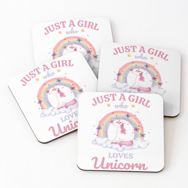 Item preview, just a girl who loves unicorn A for little kids Adley Kids T-Shirt  designed and sold by BeauWellingto.