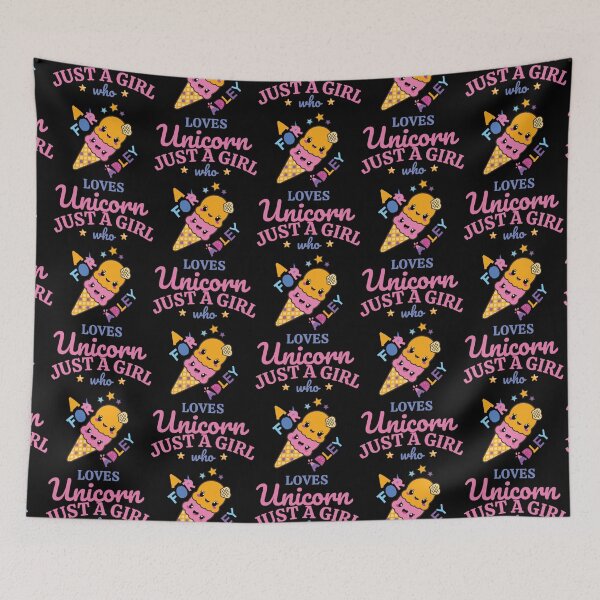 Item preview, just a girl who loves unicorn A for little kids Adley Kids T-Shirt designed and sold by BeauWellingto.