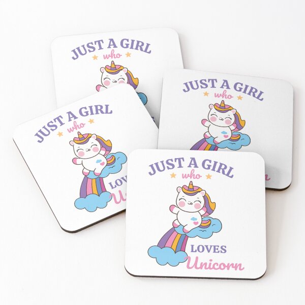 Item preview, just a girl who loves unicorn A for little kids Adley Kids T-Shirt designed and sold by BeauWellingto.