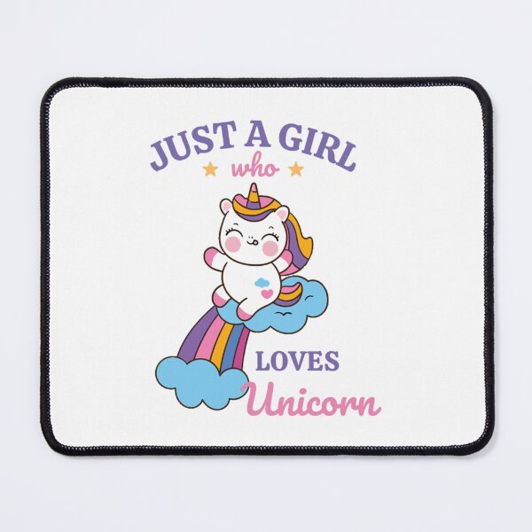 Item preview, just a girl who loves unicorn A for little kids Adley Kids T-Shirt designed and sold by BeauWellingto.