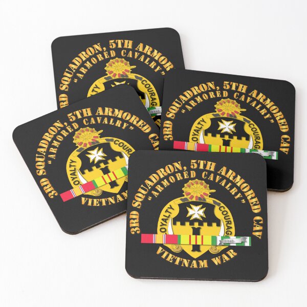 Item preview, Army  - 3rd Squadron, 5th Armored Cav w SVC designed and sold by Military Insignia Products.