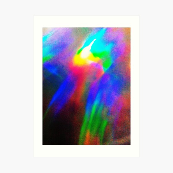 Heavenly Comet Art Print