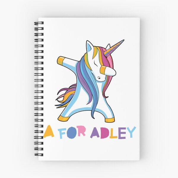 Item preview, kawai girl a for adley unicorns 2d cartoon Sticker designed and sold by BeauWellingto.