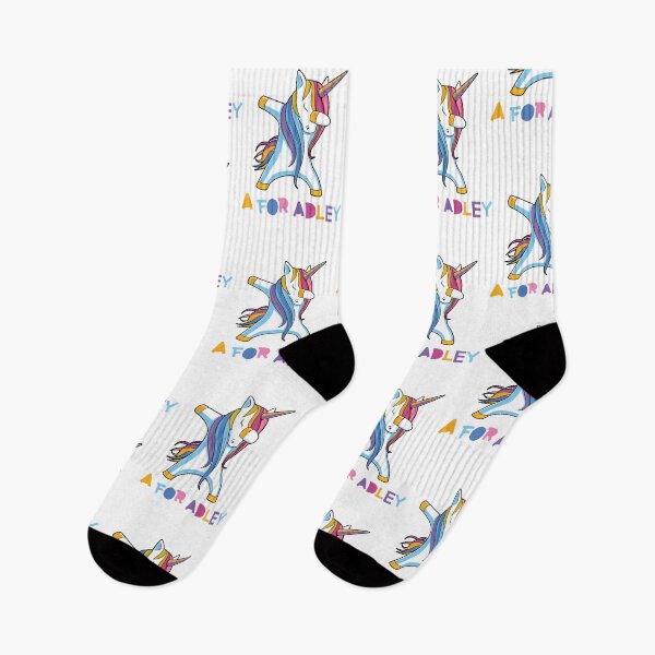 Item preview, kawai girl a for adley unicorns 2d cartoon Sticker designed and sold by BeauWellingto.