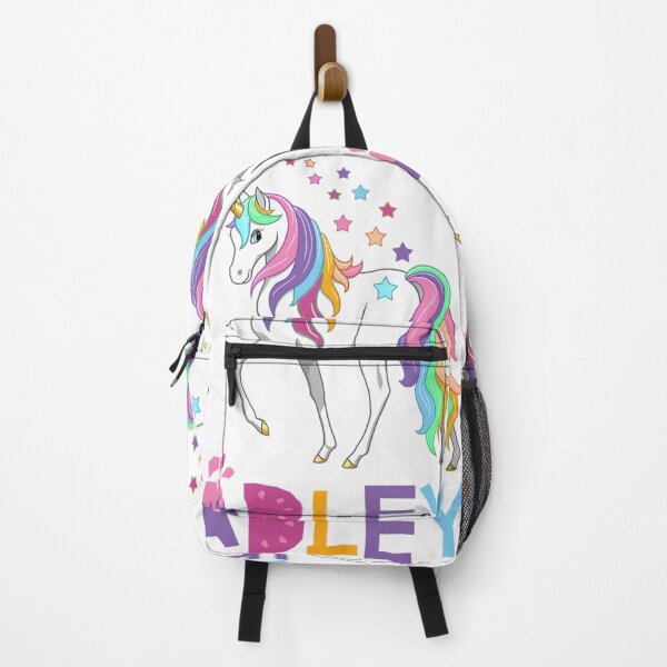 Item preview, kawai girl a for adley unicorns cartoon funny for kids Sticker designed and sold by BeauWellingto.
