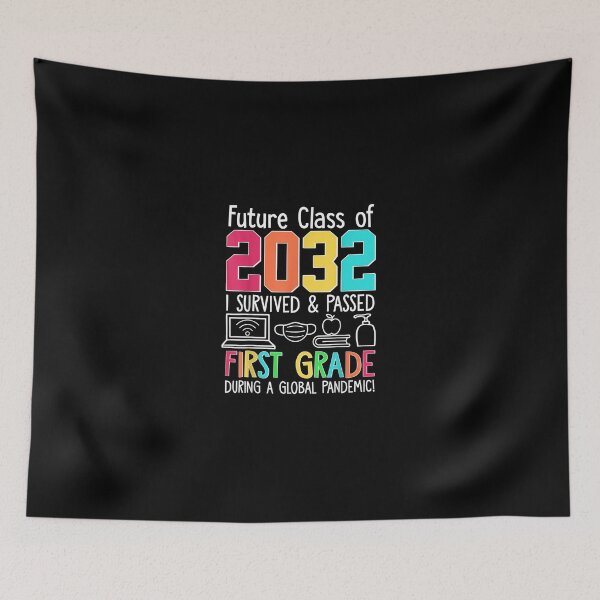 Item preview, RngQ Colourful Class Of 2032 First Grade Back To School T-Shirt designed and sold by DahnkeBinney.