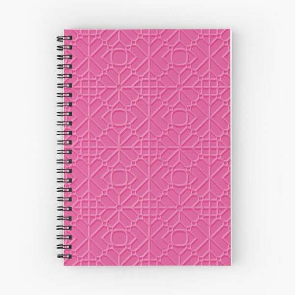 Item preview, Embossed Pink Geometric Abstract Floral Pattern designed and sold by Sandy Richter.