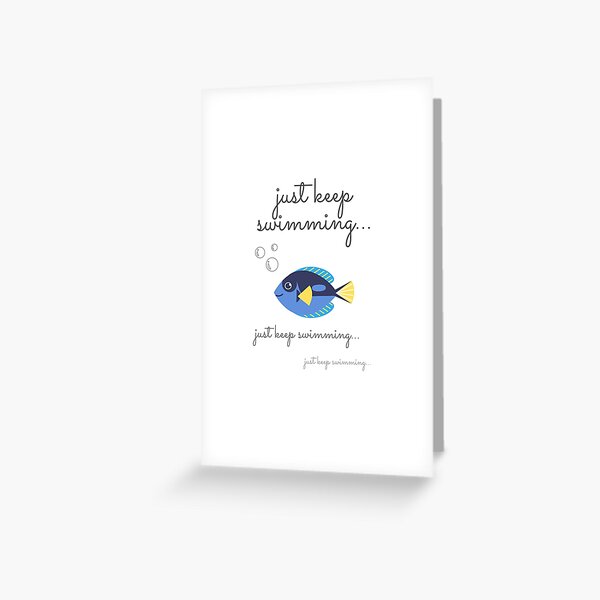 Artikel-Vorschau von Schwimmen Sie einfach weiter, Smiley, fröhlicher blauer Fisch, designt und verkauft von jingenuity.