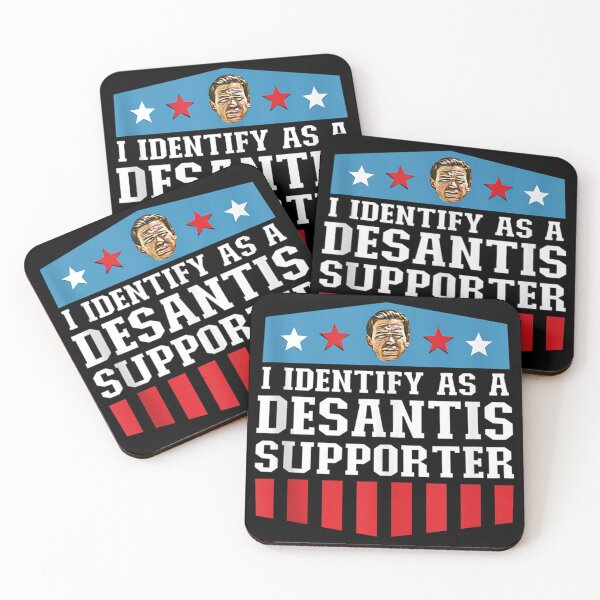 Item preview, I Identify as a Ron DeSantiss Supporter Patriotic Emblem Tank Top designed and sold by sanfordyr.