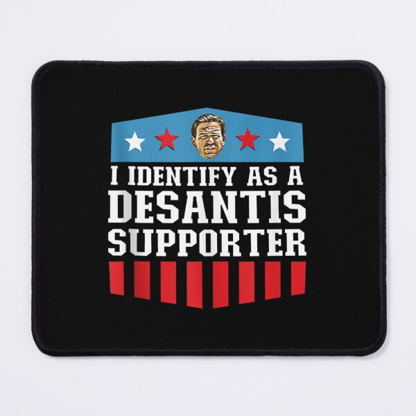 Item preview, I Identify as a Ron DeSantiss Supporter Patriotic Emblem Tank Top designed and sold by sanfordyr.