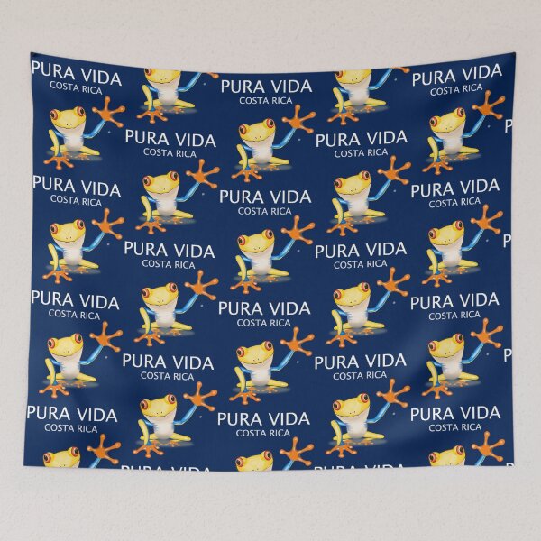 Item preview, Costa Rica Tree Frog Pura Vida Fitted  designed and sold by AhalyaRai8.