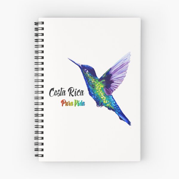 Aperçu de l'œuvre Colibri, Costa Rica, Pura Vida créée et vendue par AhalyaRai8.