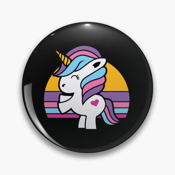 Item preview, kawai girl a for adley unicorns cartoon funny for kids Sticker designed and sold by BeauWellingto.