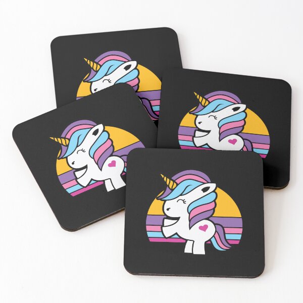 Item preview, kawai girl a for adley unicorns cartoon funny for kids Sticker designed and sold by BeauWellingto.