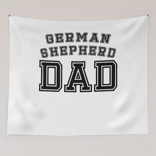 Item preview, German Shepherd Dad Father Pet Dog Baby Shirt Cute Funny T-Shirt Funny Cute Gift For High School College Student Dog Lover designed and sold by arcadetoystore.