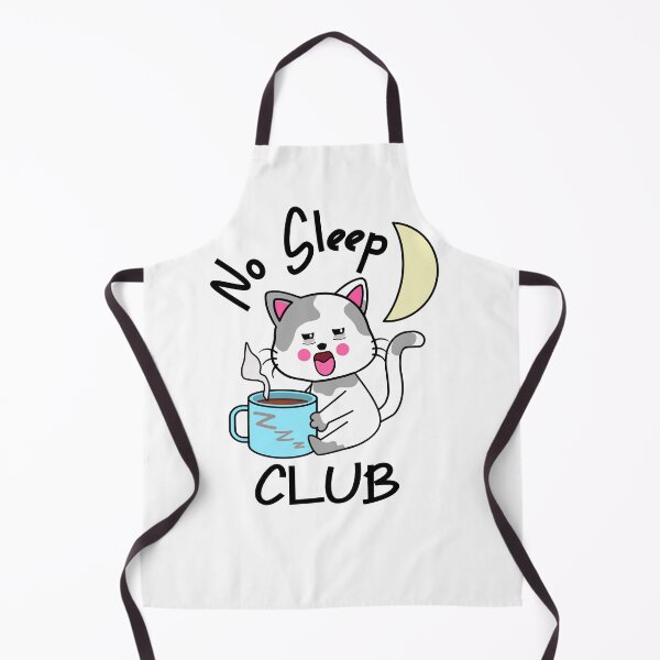 Item preview, No Sleep Club Kawaii Cute Cat designed and sold by jamie Omahen.
