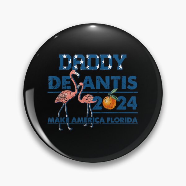 Item preview, Daddy 2024 DeSantiss Make America Florida Flamingo And Orange designed and sold by sanfordyr.