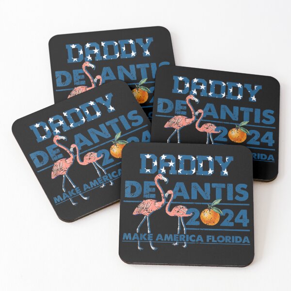Item preview, Daddy 2024 DeSantiss Make America Florida Flamingo And Orange designed and sold by sanfordyr.