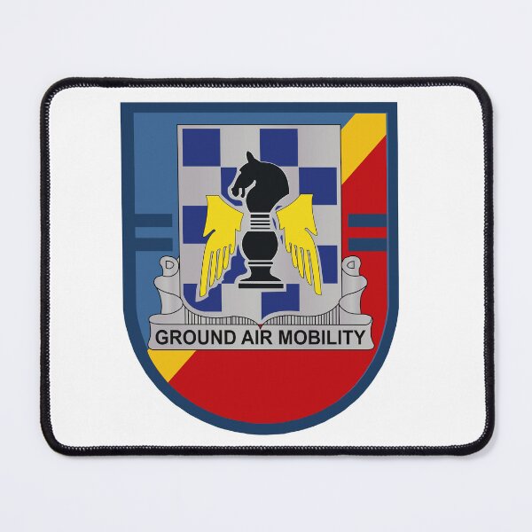 Item preview, Army - 2nd AHBn 82nd CAB - 82nd Airborne Flash w DUI wo Txt designed and sold by Military Insignia Products.