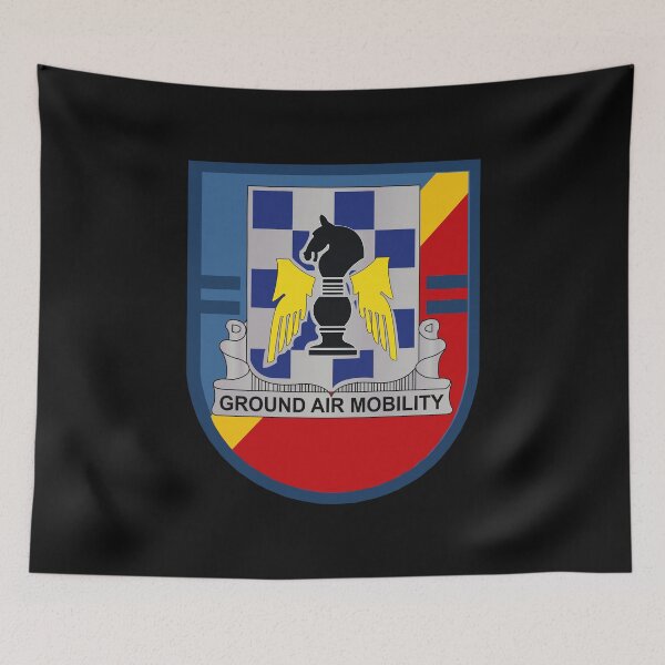 Item preview, Army - 2nd AHBn 82nd CAB - 82nd Airborne Flash w DUI wo Txt designed and sold by Military Insignia Products.