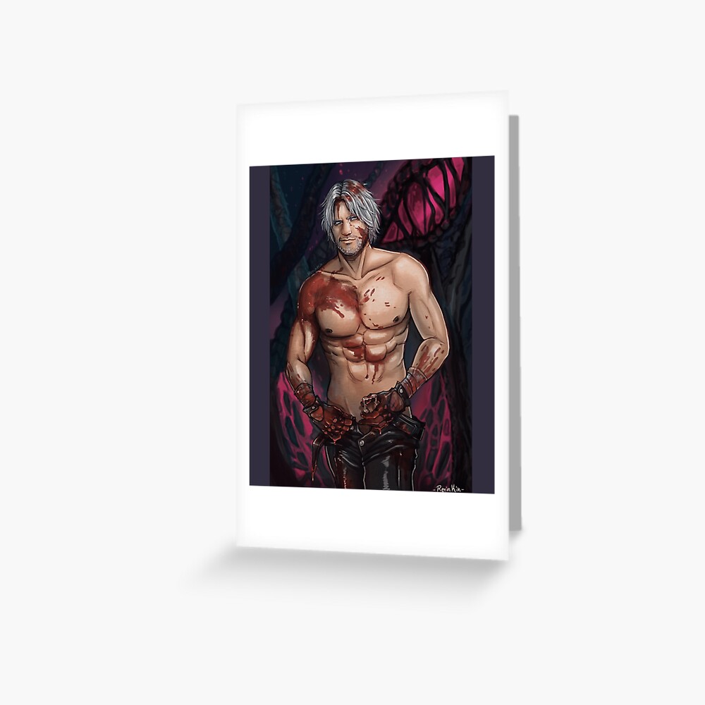 Dante, devil may cry Greeting Card for Sale by KennedeeOutcast