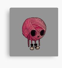 Yarn Kid Canvas Print