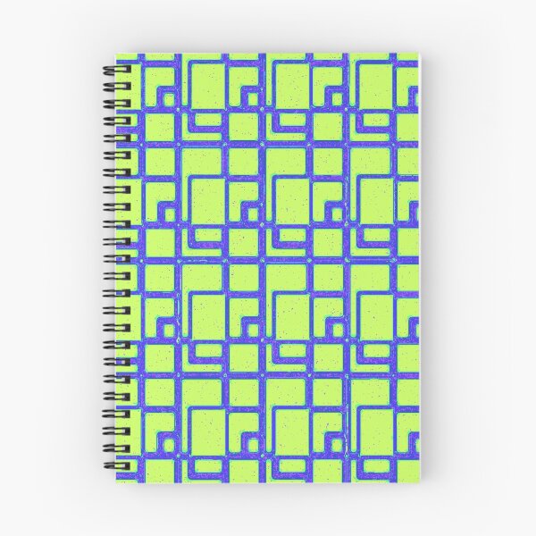 Item preview, Blue and yellow geometric pattern designed and sold by bernardusae.