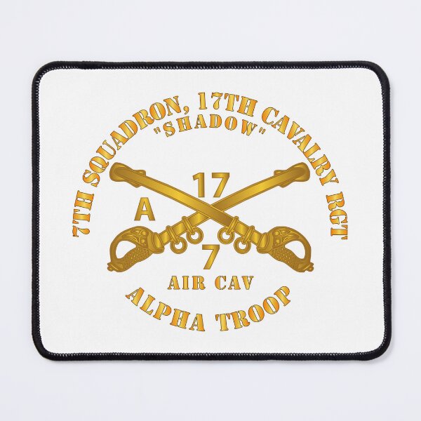 Item preview, Army - 7th Sqn 17th Cav Regt - Alpha Trp - Shadow designed and sold by Military Insignia Products.