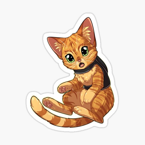 Stray Cat Game Sticker for Sale by Iandems