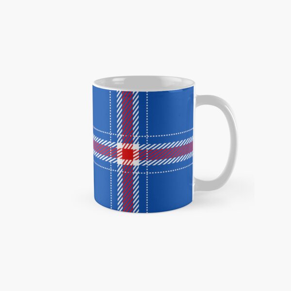 Item preview, Red White and Blue Gers Tartan designed and sold by sanfranglasgow.