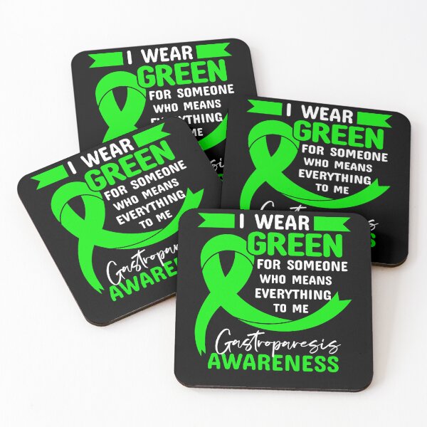Item preview, Gastroparesis Awareness Month 2022  Gastroparesis Awareness I Wear Green for Someone    designed and sold by OtiliaNikolaus.