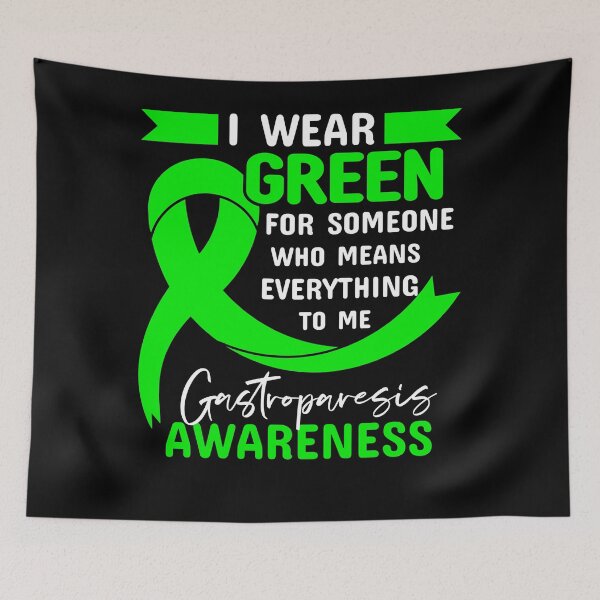 Item preview, Gastroparesis Awareness Month 2022  Gastroparesis Awareness I Wear Green for Someone    designed and sold by OtiliaNikolaus.