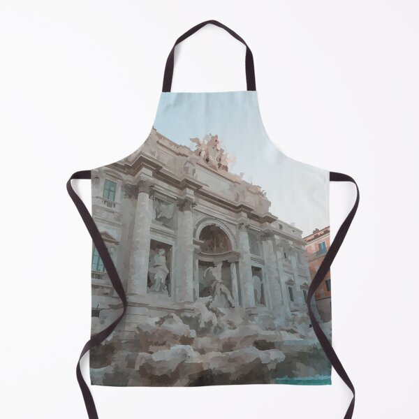 Item preview, The Trevi Fountain, Rome, Italy - Watercolour image designed and sold by WWWC2288.