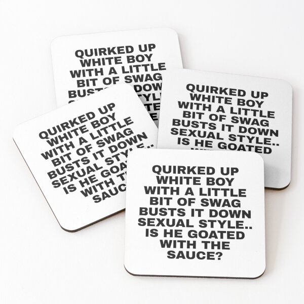 Item preview, Quirked Up White Boy                                   designed and sold by AcaciaErickson.