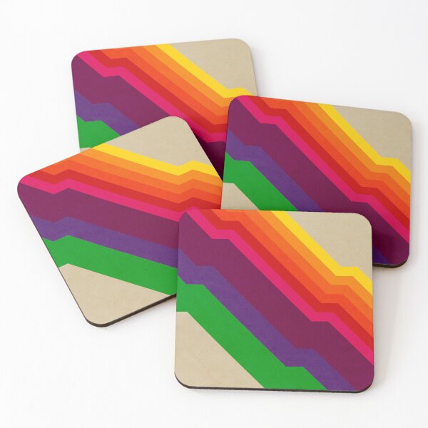 Item preview, Retro Abstract Vintage Stripes Pattern designed and sold by ind3finite.