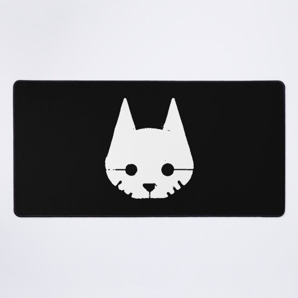 Item preview, stray game cat face designed and sold by WellingtonAdams.